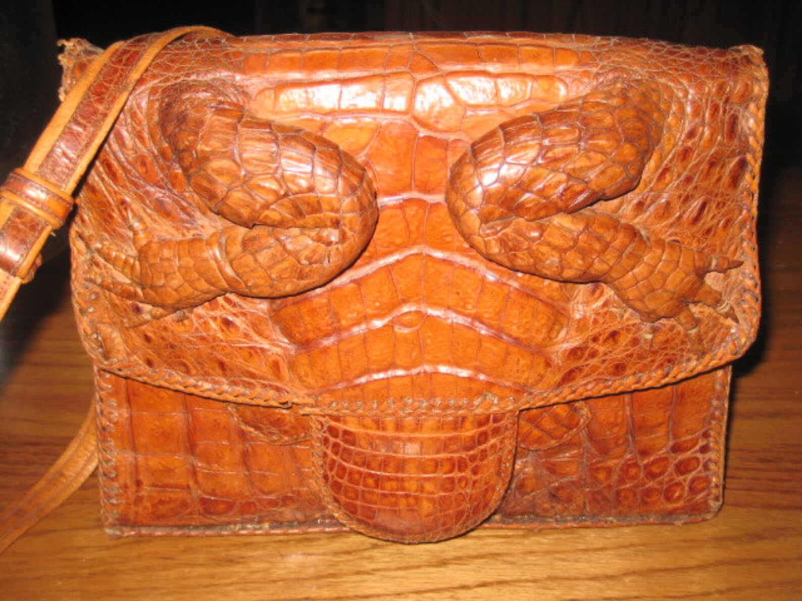 RARE ALLIGATOR PURSE Etsy
