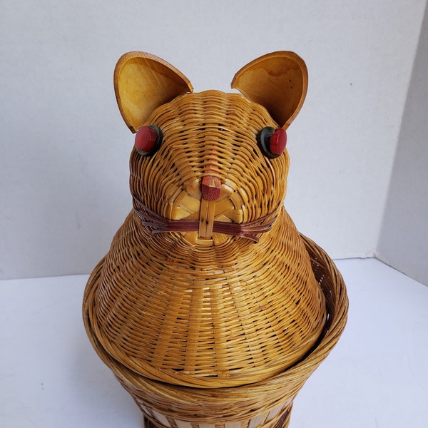 Cat Shaped Basket Etsy