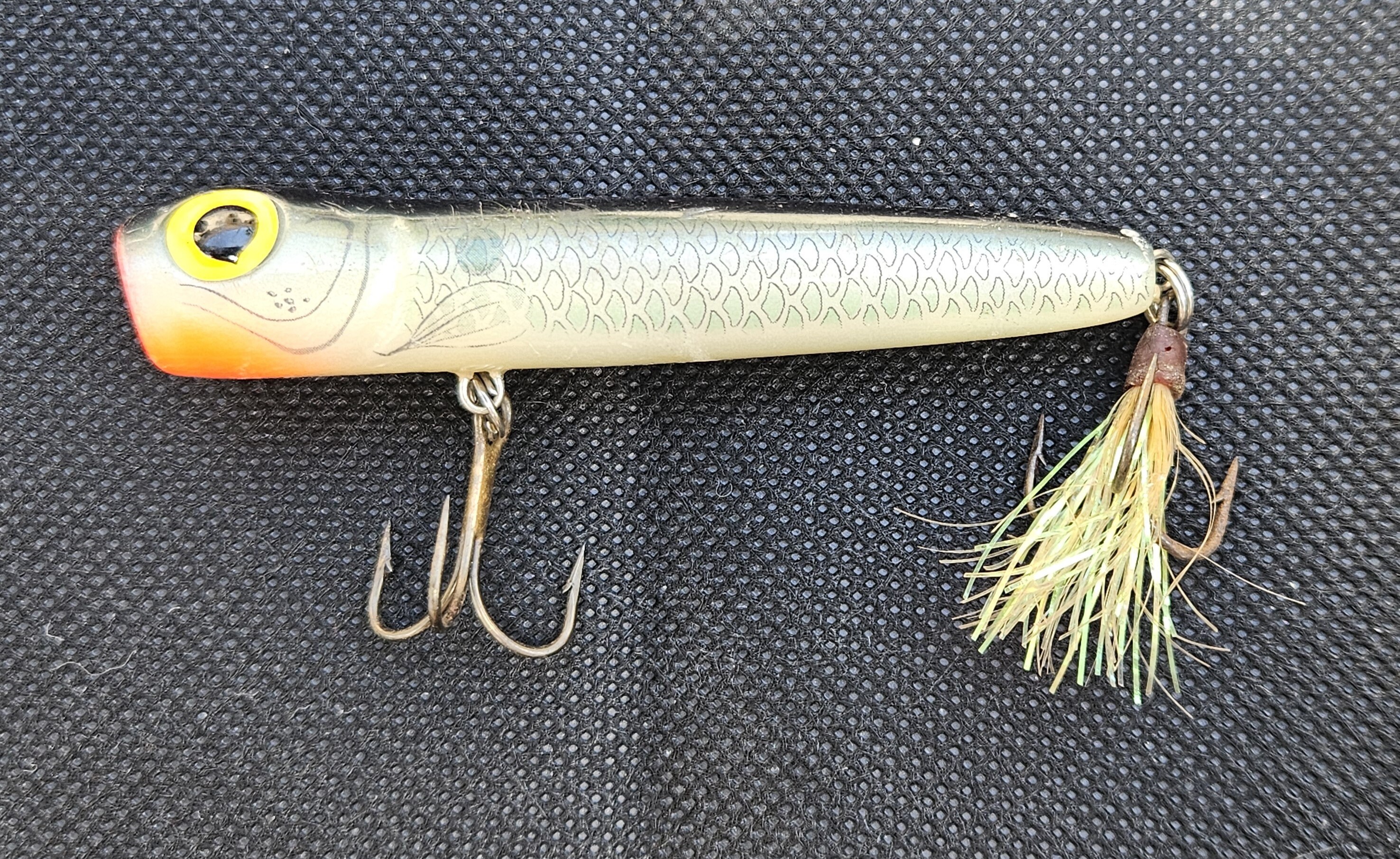 buying a used fishing pole 1940's wood fishing rod with Pfluger Sal-Trout Reel  Southern Adirondack  ReStore