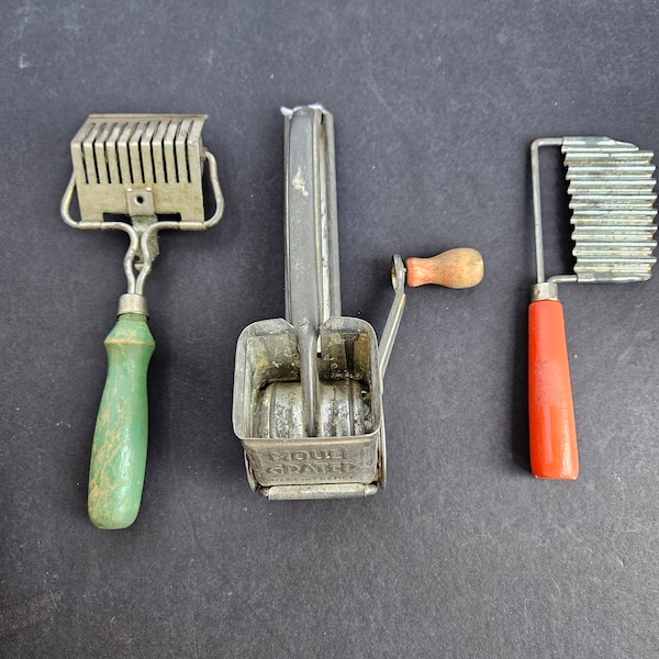 Lot of Vintage or Antique Kitchen Tools