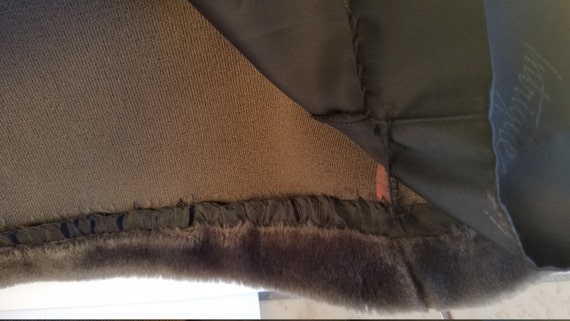 Vintage Faux Fur Coat or Jacket in Gray Color -  … - image 5