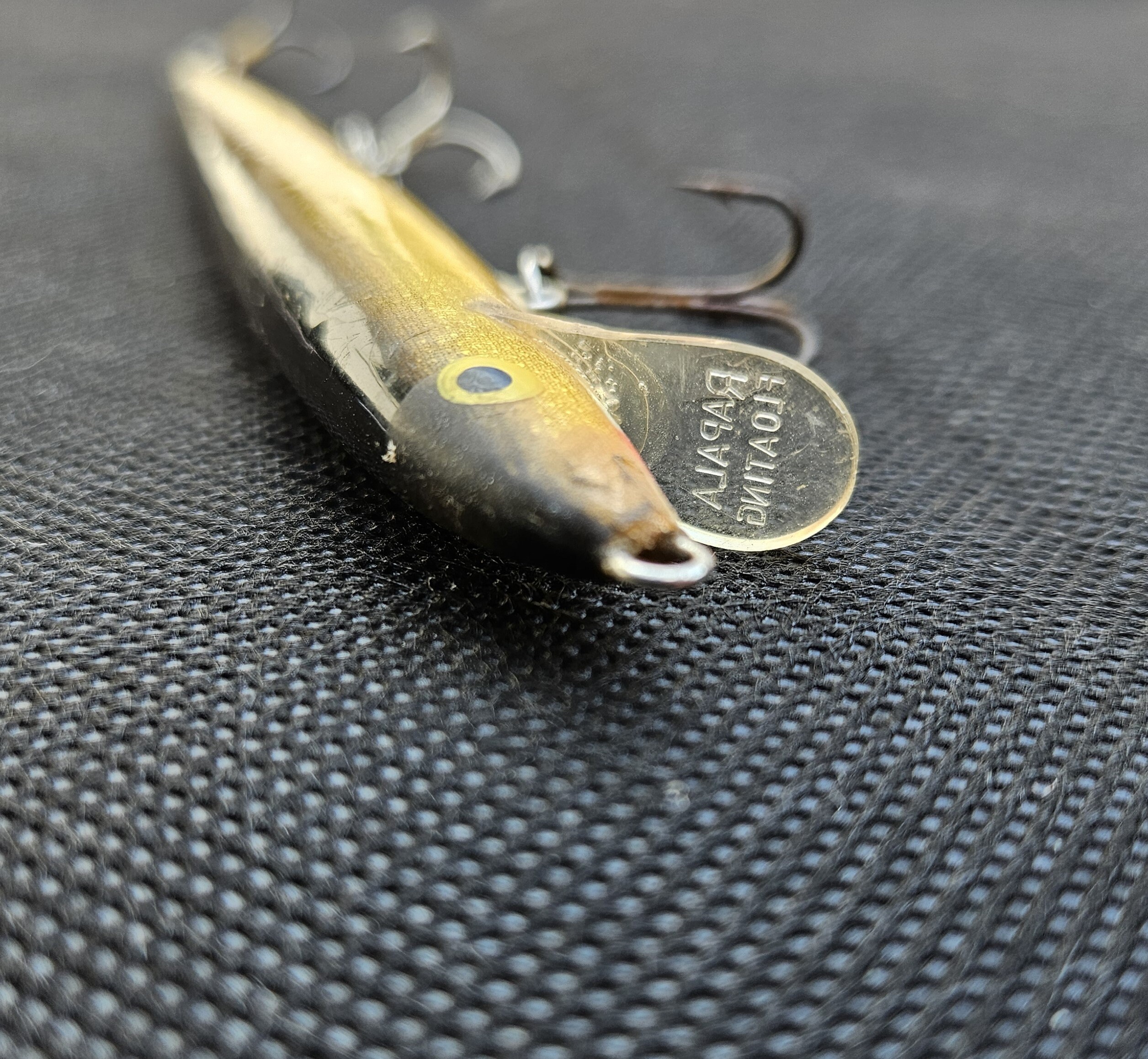 Leurre De Pêche Vintage Rapala Ireland 3,5 Cm - Crankbait Flottant Argent