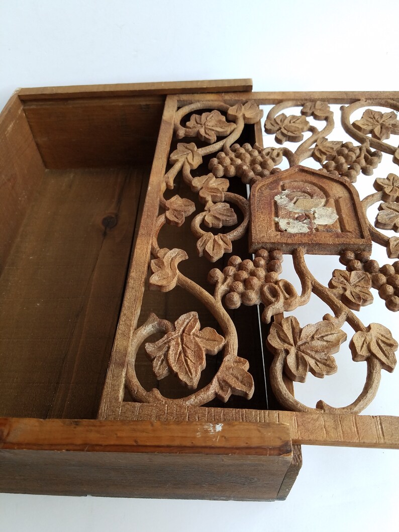 Ernest & Julio Gallo Wood Wine Box with Sliding Wood Look Etsy