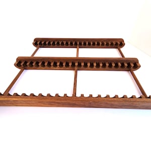 Teak CD Rack by Kalmar Designs - Holds 40 Cds - Small Chip - Etsy