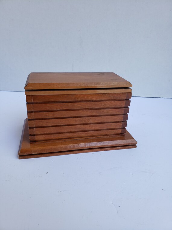 Caja rectangular con detalle exterior y - Etsy España