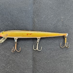 Vintage Rapala Floating Crankbait Lure - Marks associated with age and use