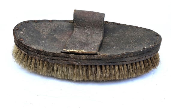 Brosse De Rasage En Cuir De Tisserand Et Poils De Sanglier Grossier, 57WL – Idéale Pour Application Précise Du Savon à Barbe