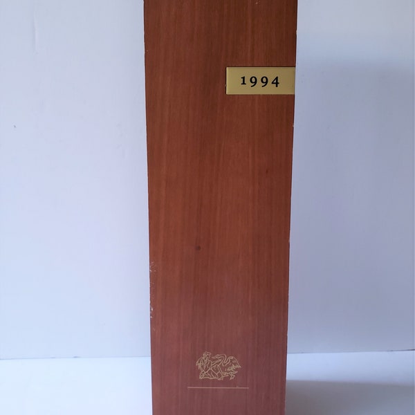 Wood Wine Box with Slide off Cover - 1994