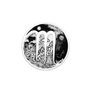Scorpio Zodiac Stickers 3&quot; vinyl weatherproof and durable