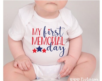 baby memorial day outfit