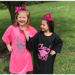 Personalized Class of Shirt: Grow Into Keepsake Gift