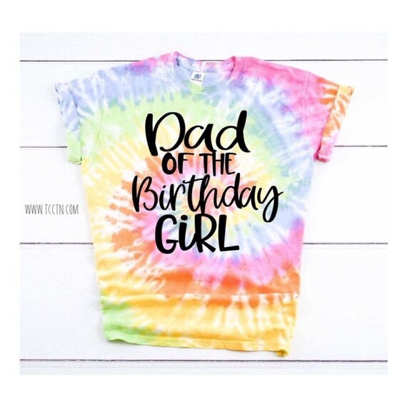 Daddy Of The Birthday Girl Party Tshirt Dad Clothing Father Daddy Of The Birthday Girl Party Tshirt Dad Clothing Father