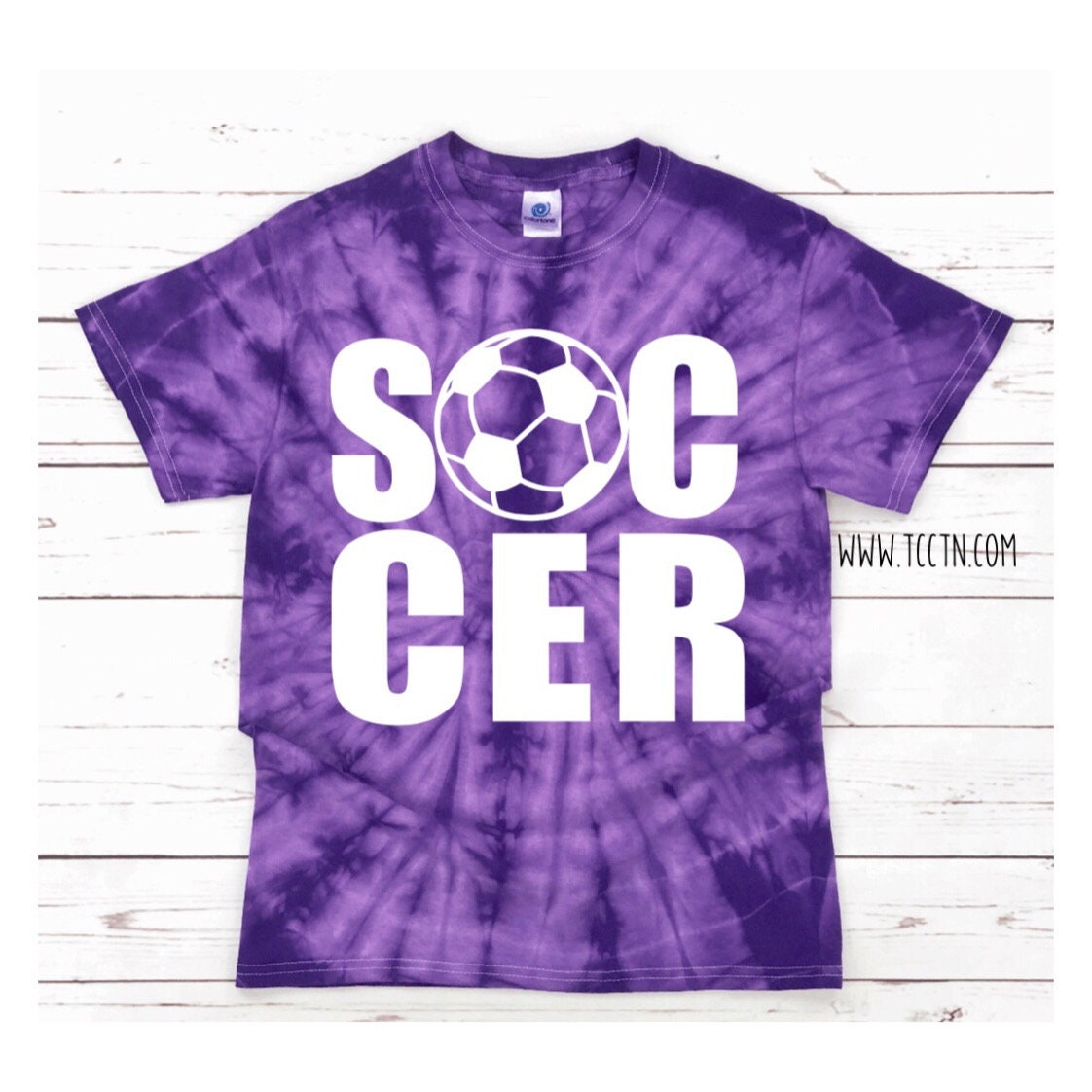 Tie Dye Soccer Girls Ladies Shirt Soccer Player Top Fun Etsy