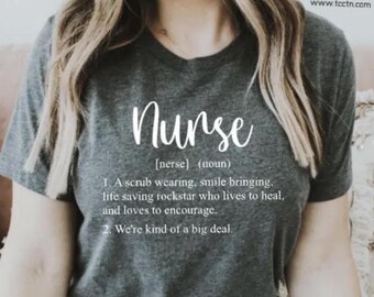 Nurse Definition Shirt: RN, LPN, CNA Gift