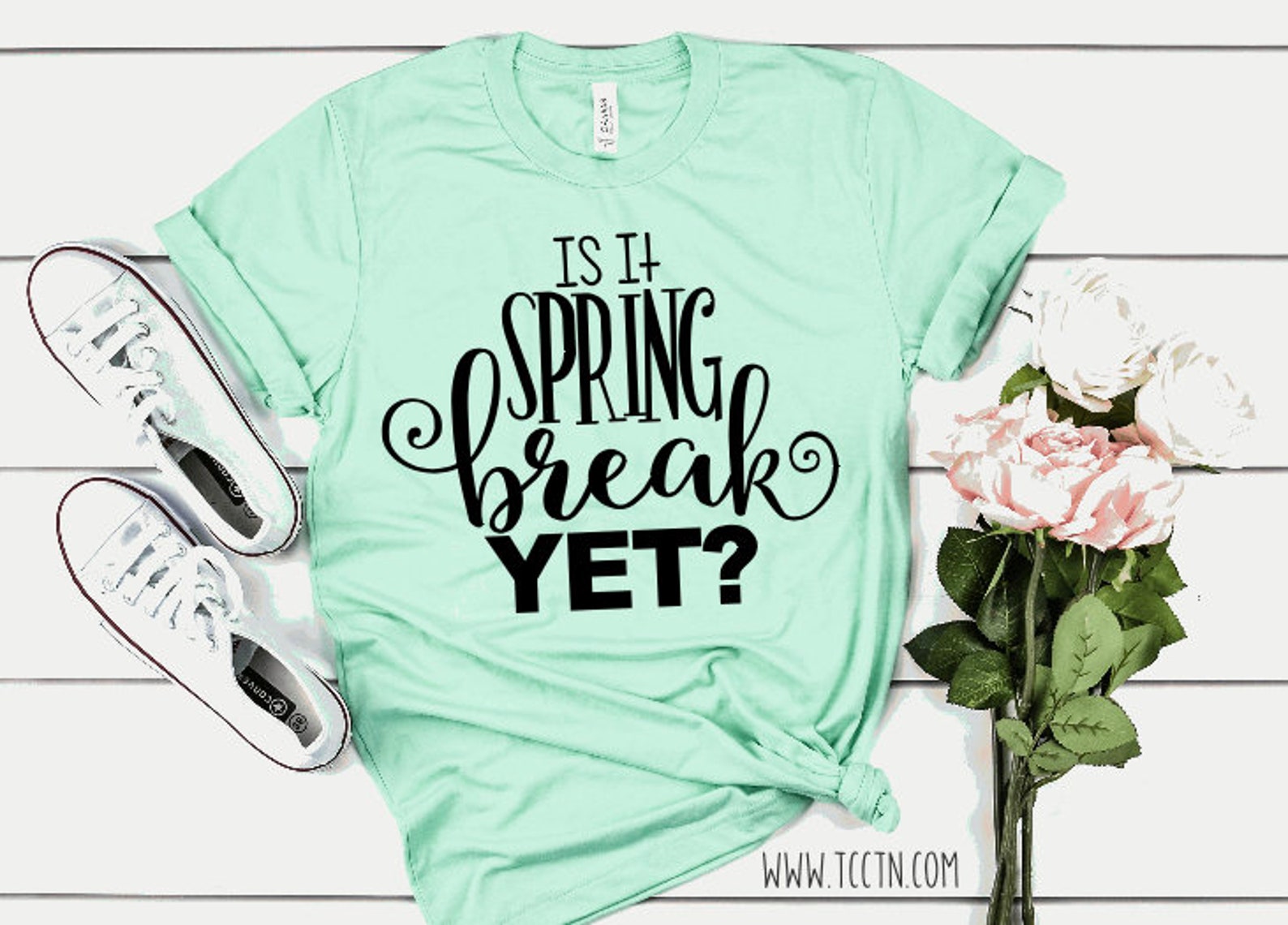 Is It Spring Break yet Shirt Tie Dye Teaching Clothing | Etsy