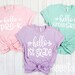 Hello Grade Back to School Shirt | First Day of School Girls Adult Pink Mint Lavender Hello Preschool 1st 2nd 3rd 4th 5th 6th Grade Teacher