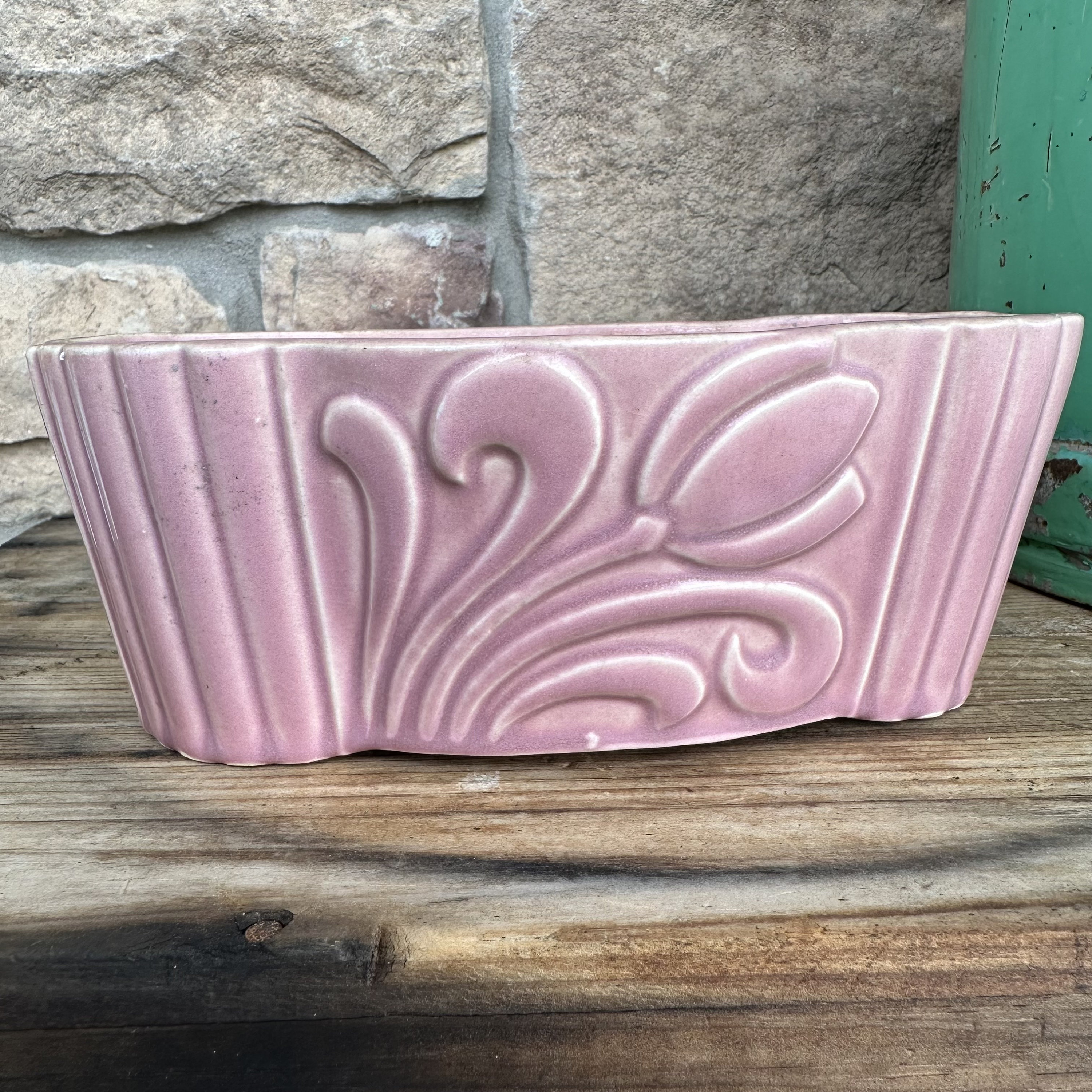 Vintage Mauve Pink Tulip Pottery Planter – Brush Pottery Retro Decor - Etsy
