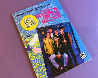 Vintage 1990 NKOTB Hangin' Tough Activity Book