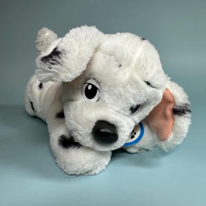 Ledraplastic 101匹ワンちゃん PERDITA ラバードール Vintage 1991 Disney Rolly Plush – 101 Dalmatians Puppy by Mattel