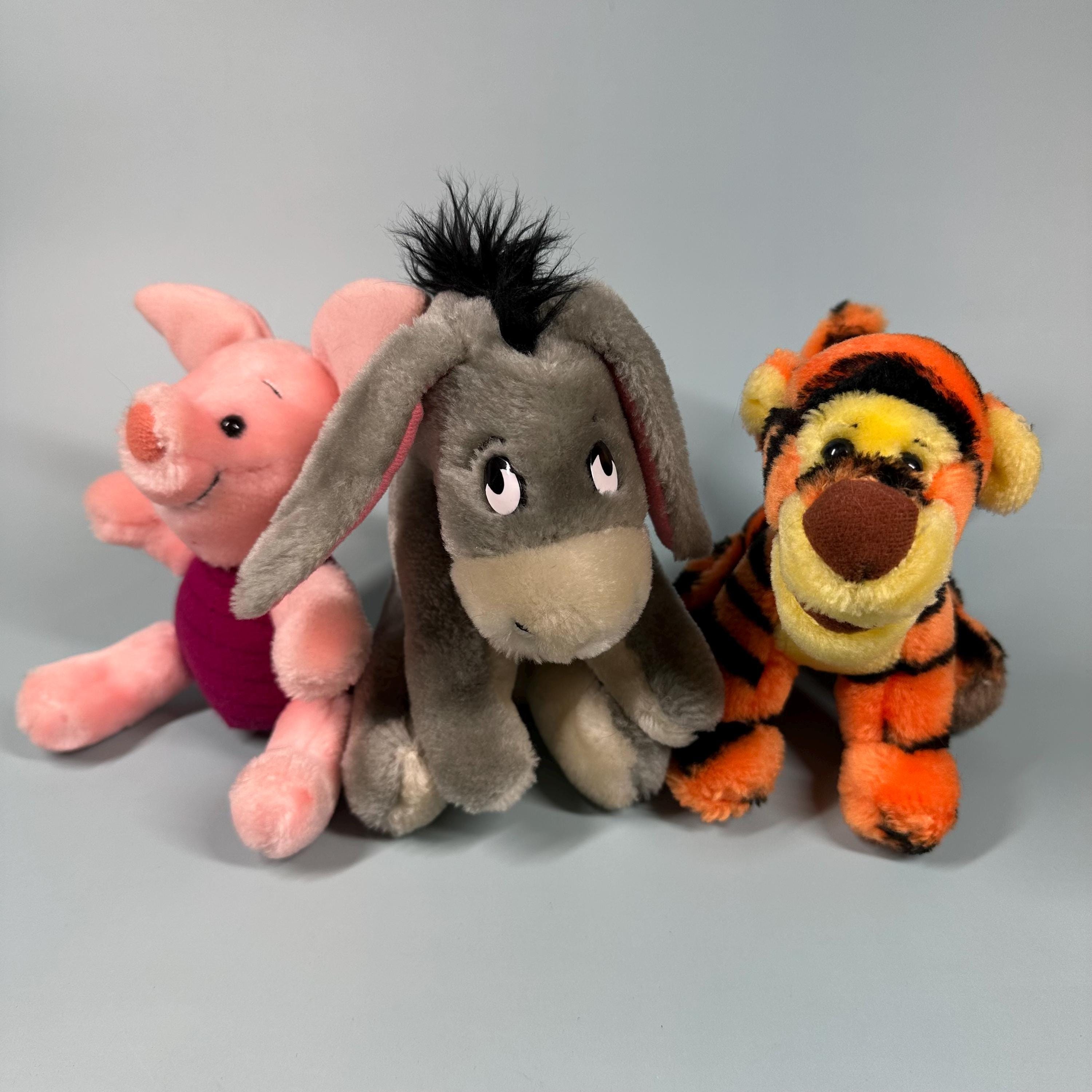 Vintage Disney Winnie the Pooh Plush – Piglet, Eeyore, or Tigger
