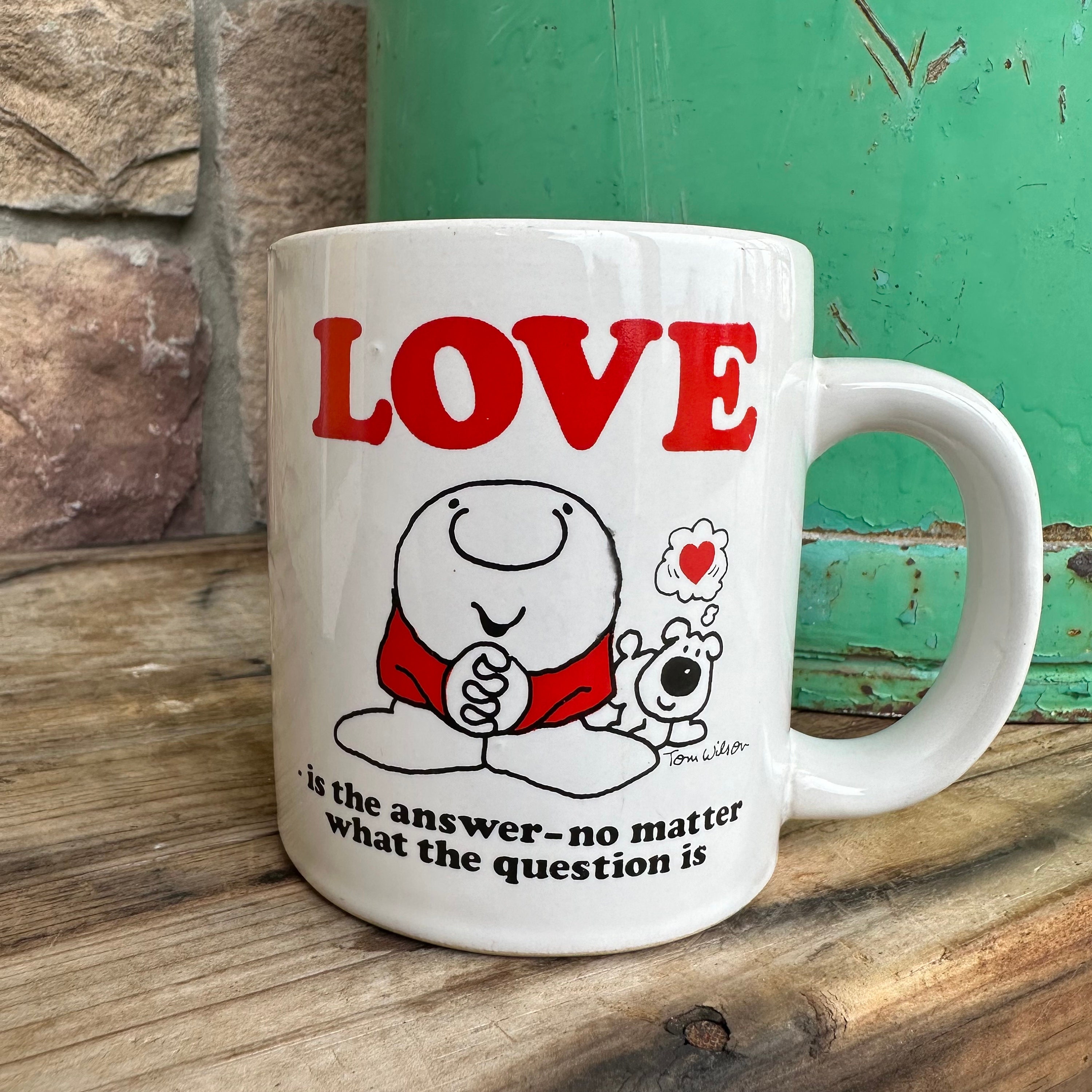 食器 ziggy ZIGGY by Tom Wilson 1979 Set Of 2 Vintage Stoneware Mug
