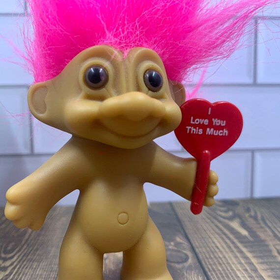 Vintage Russ Troll I Love You This Much Troll Love Troll Capelli