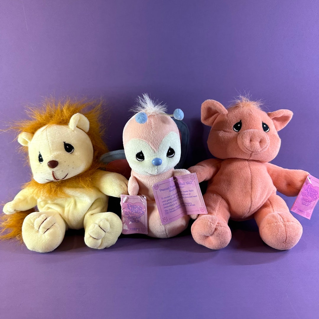 CHOICE: Vintage Precious Moments Tender Tails Pets Beanbag Plush