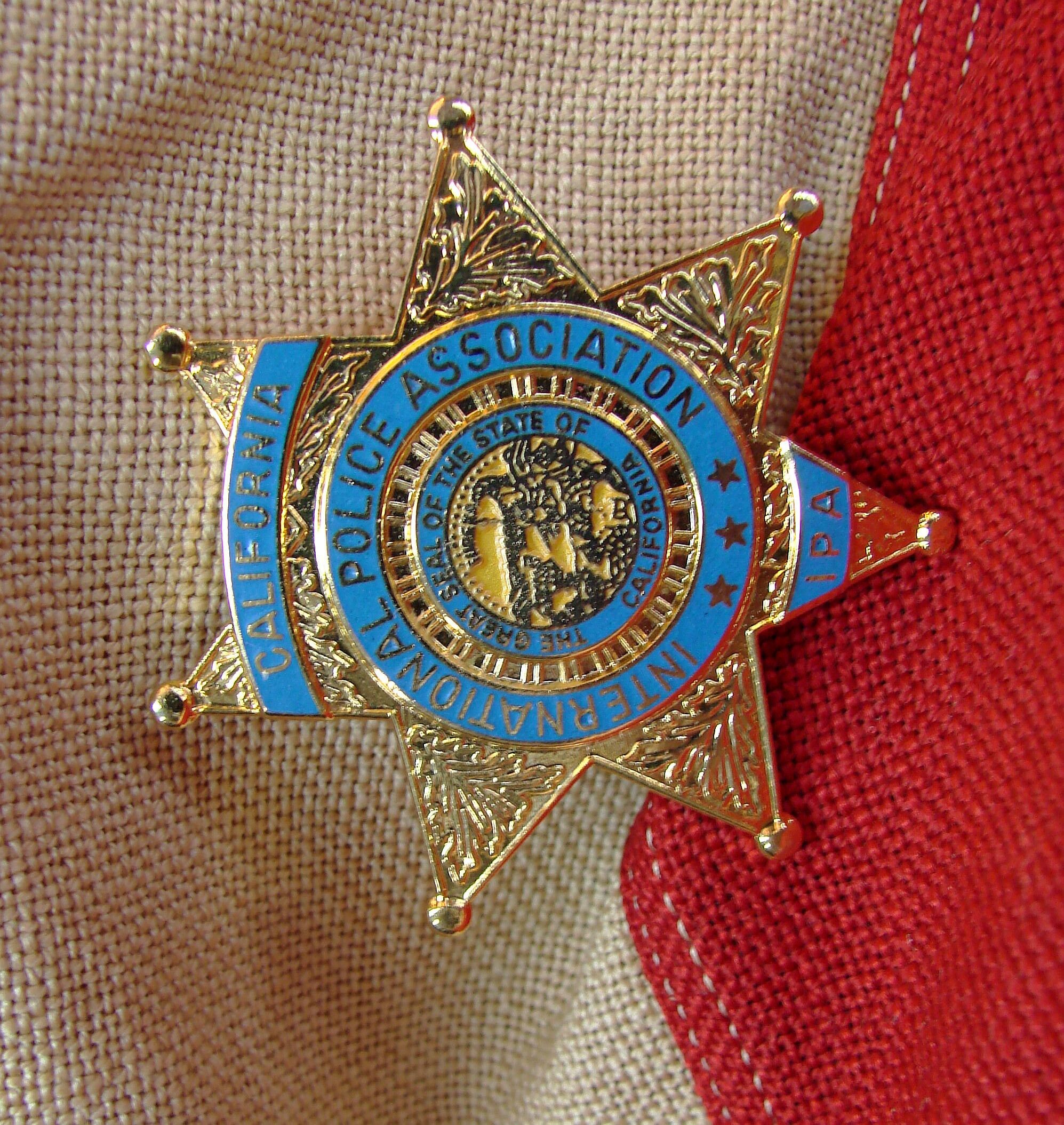 Police Badge IPA International Police Association Badge | Etsy