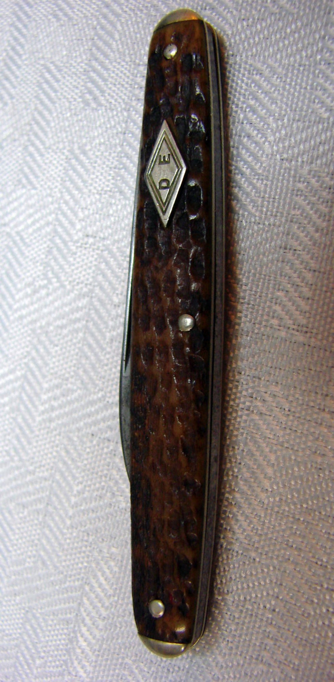 Rare Shapleigh Pocket Knife HDW Co. B53 Bone Handle Etsy