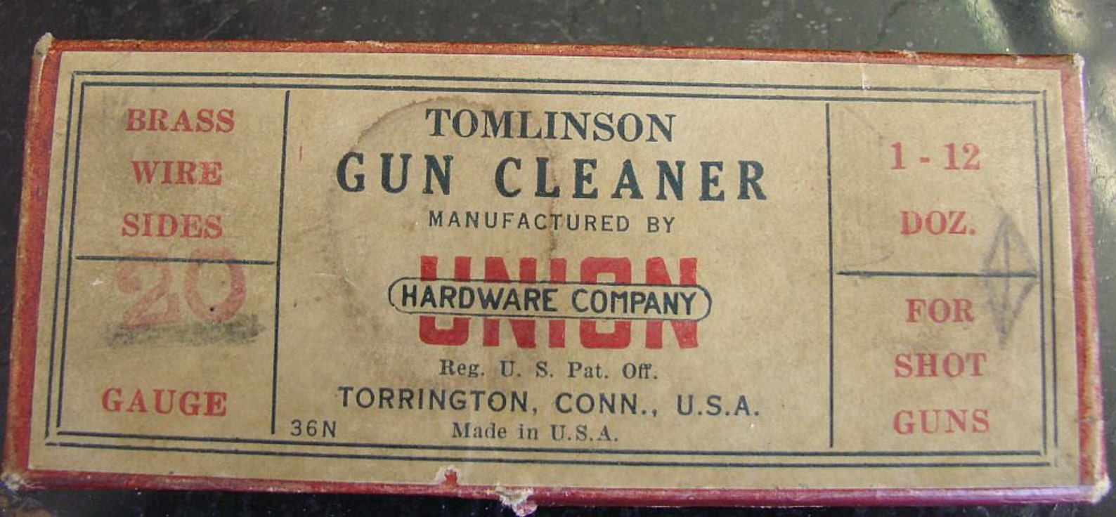 Vintage Gun Cleaning Kit TOMLINSON Gun Cleaner Kit By Etsy