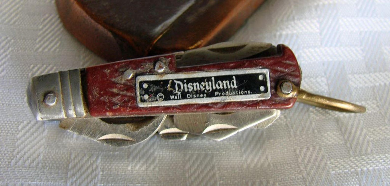 Disneyland Productions Pocket Knife Walt Disney Collectible Etsy