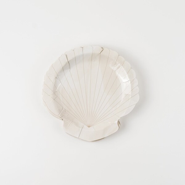 Scallop Shell Cocktail Plates