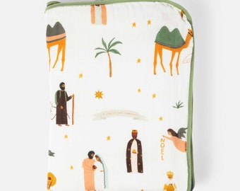 Nativity Oversized Muslin Quilt