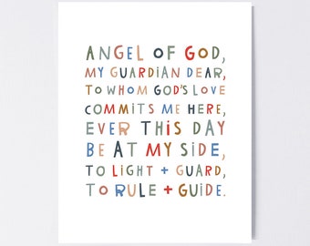 8x10 Guardian Angel Prints