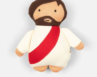 Jesus Plush Rattle Doll