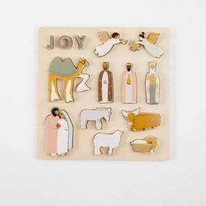 Nativity Wooden Puzzle