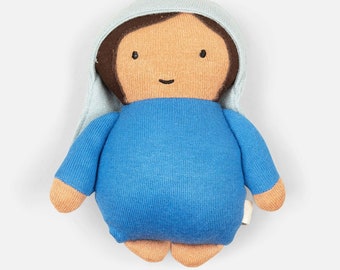 Mary Plush Rattle Doll