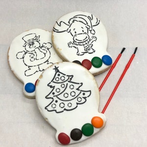 Paint your own Christmas Cookies      Holiday cookies