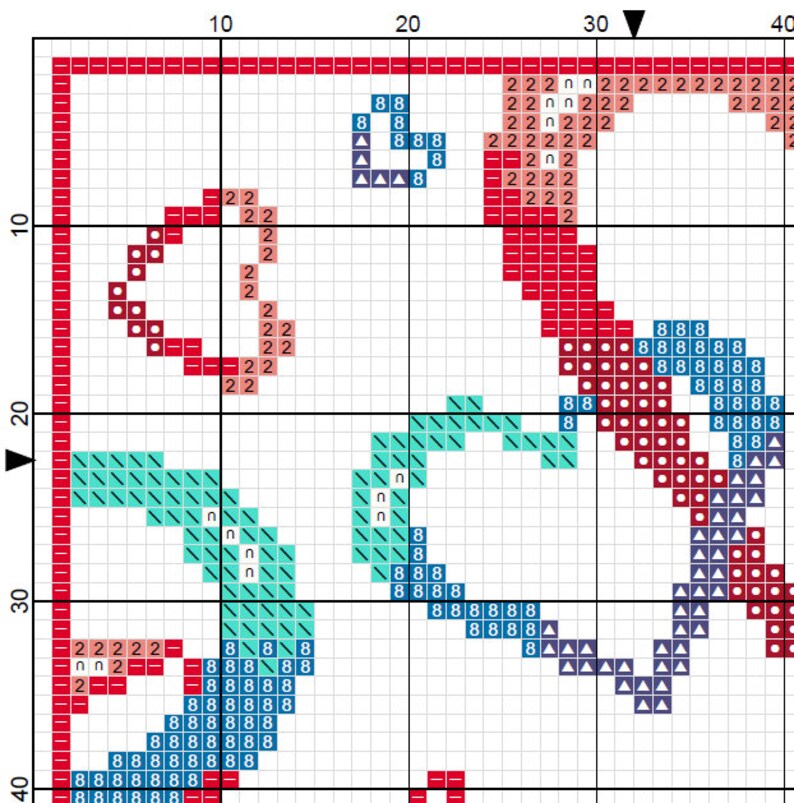 Stitch cross patterns heart crochet pattern stitching filet designs embroidery craftsy hearts motherbeedesigns marriage choose