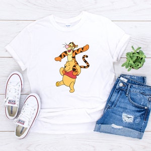 Pooh Bear Tigger T-shirt Winnie the Pooh Disney fan Shirts Adult Men&#39;s S-3XL | Youth Kids | Ladies | Baby sizes -p3-