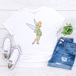 Tinker Bell T-shirt Disney Princess fan Shirts Adult Men&#39;s S-3XL | Youth Kids | Ladies | Baby sizes -pr7-