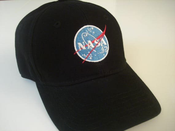 NASA Embroidered Logo Hat Insignia Space Science Fan Nerd Geek | Etsy