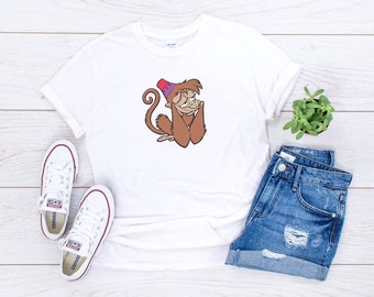 Aladdin Abu T-shirt Disney fan Shirts Adult Men's S-3XL | Youth Kids | Ladies | Baby sizes -ald3-