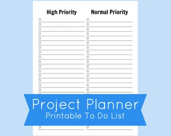 Work Planner Organizer, Planner for Men, To Do List Printable, Work Planner Printable, 8.5 x 11 planner, Discbound Planner Pages, Arc