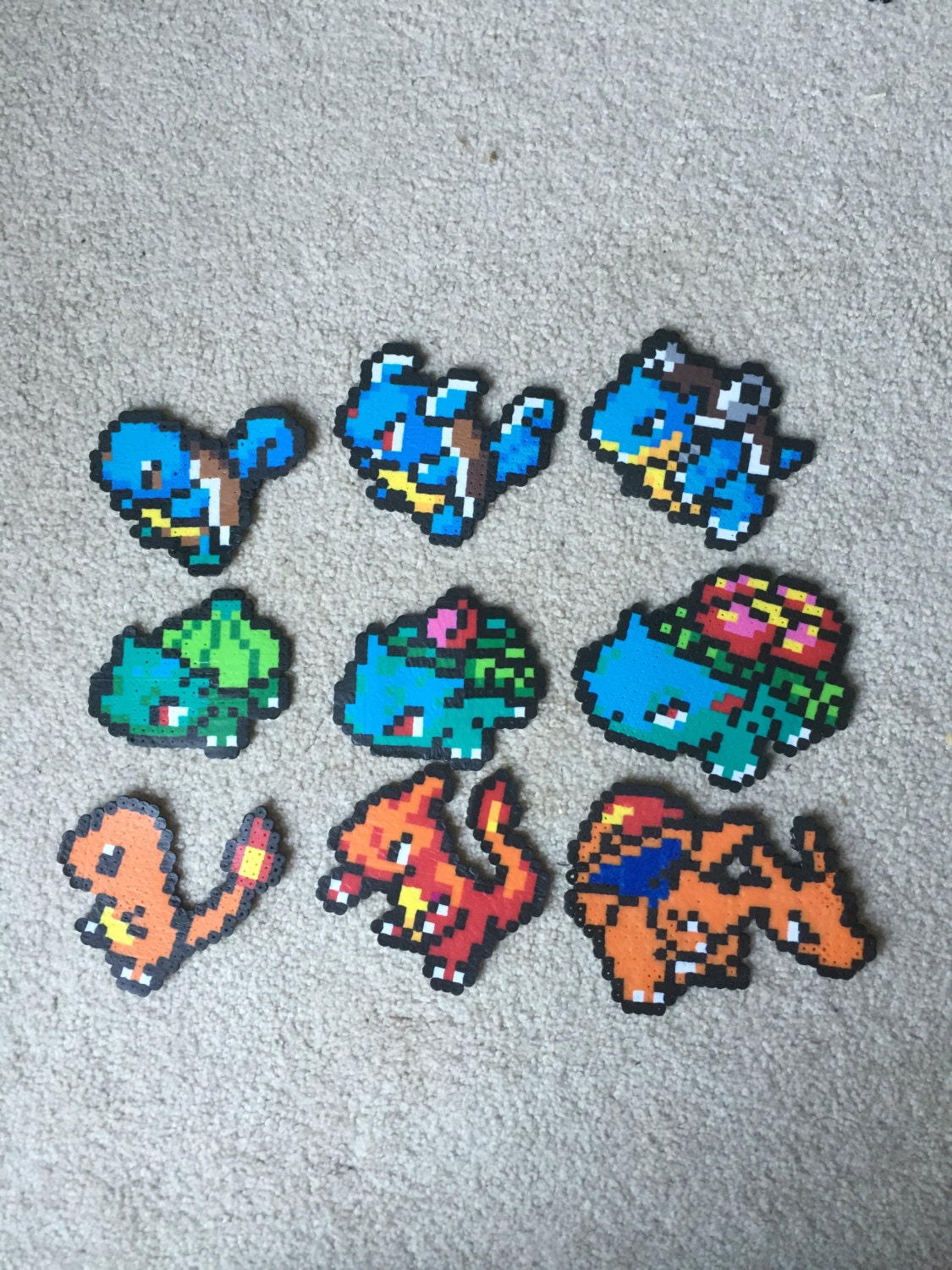 Riolu Lucario Mega Lucario Pokemon Perler Bead Fuse -  in 2023