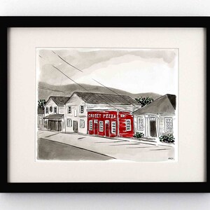 Crozet Pizza, Crozet, VA - Giclee Print