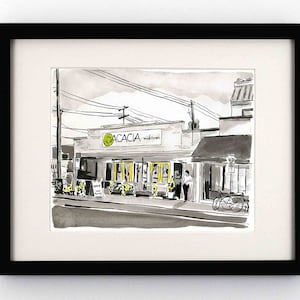 Acacia - The Fan, Richmond VA - Giclee Print