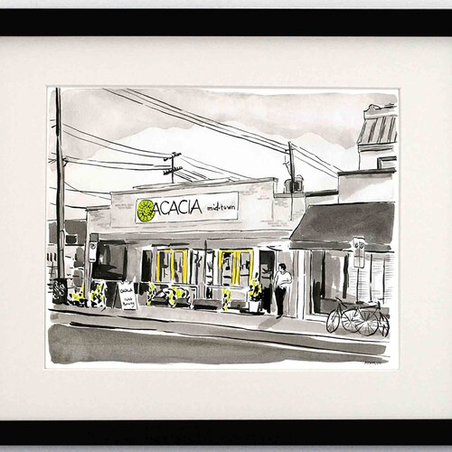 Joe's Inn the Fan Richmond Virginia Giclee Print Etsy