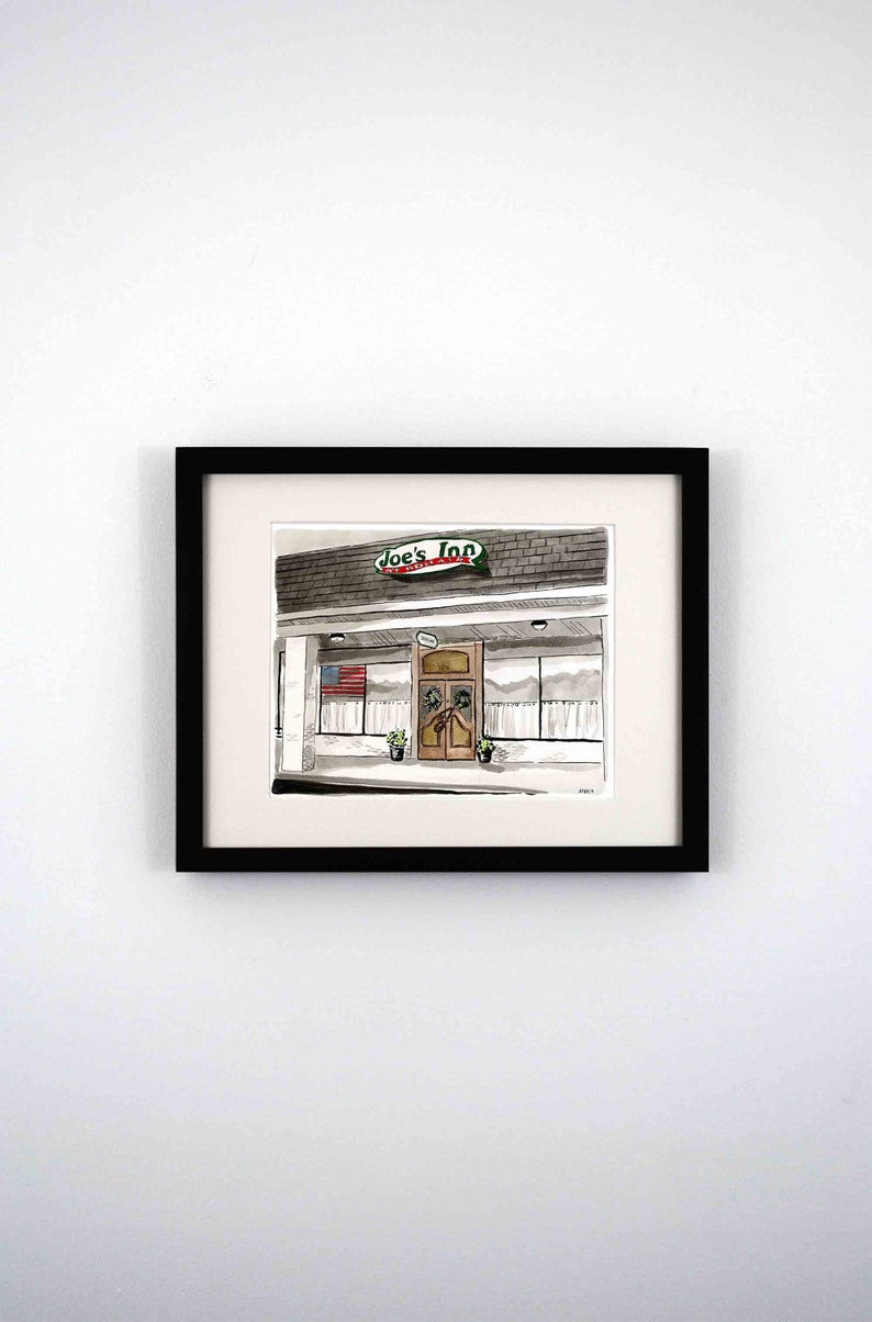 Joe's Inn Bon Air Richmond VA Giclee Print Etsy