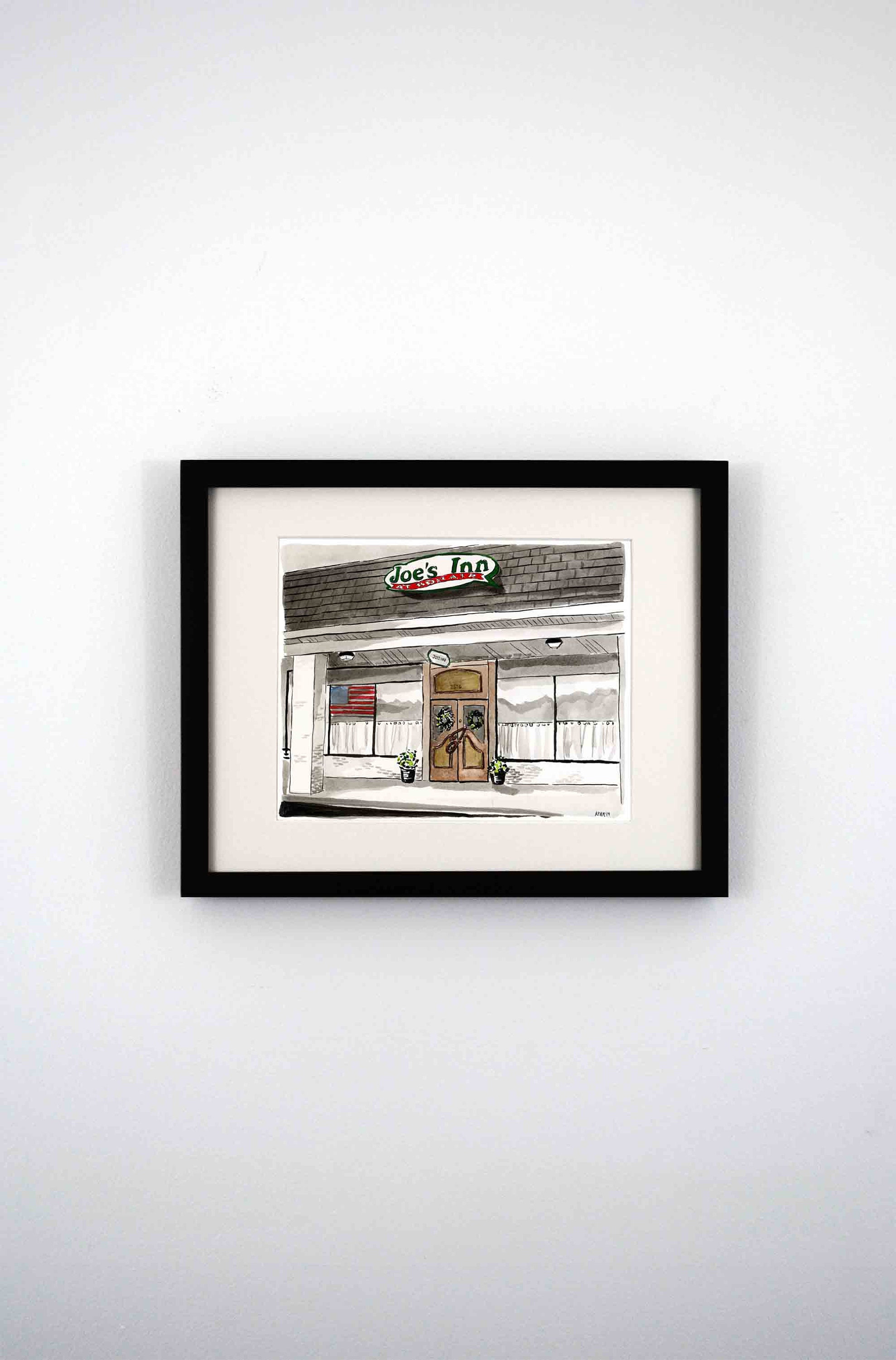 Joe's Inn Bon Air Richmond VA Giclee Print Etsy